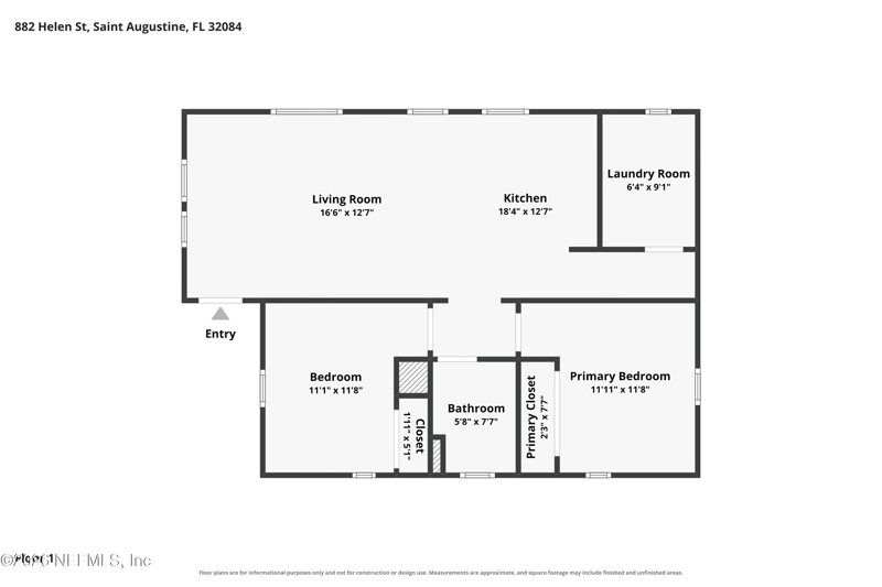 2 bedroom Single Family Residence at 882 Helen Street, West Augustine, St. Augustine — photo 2
