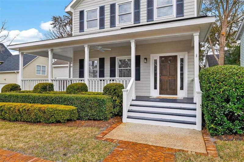 4 bedroom Single Family Residence at 110 Newfield Street, Harrison Pointe, St. Simons Island — photo 3