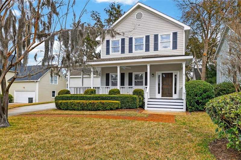 4 bedroom Single Family Residence at 110 Newfield Street, Harrison Pointe, St. Simons Island — photo 1
