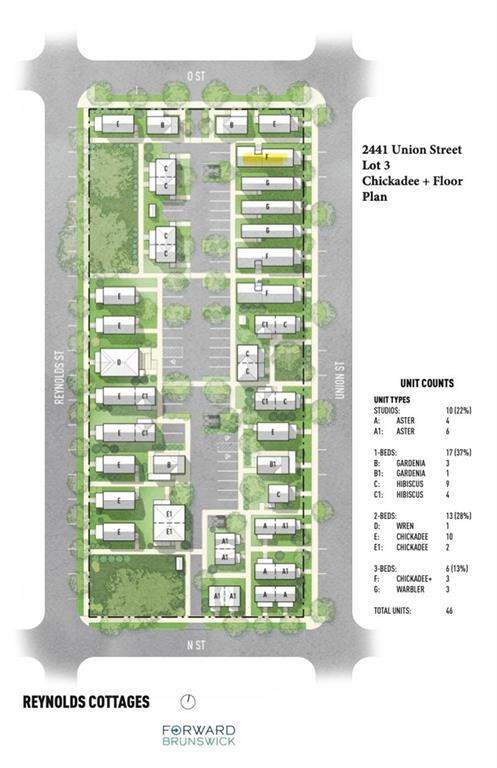 3 bedroom Single Family Residence at 2441 Union Street, Reynolds Cottages, Brunswick — photo 2
