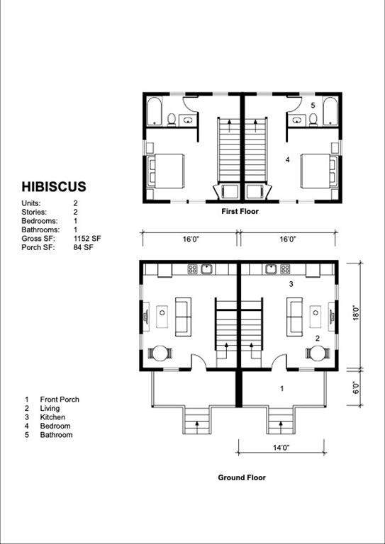 1 bedroom Single Family Residence at 2434 Reynolds Street, Reynolds Cottages, Brunswick — photo 4