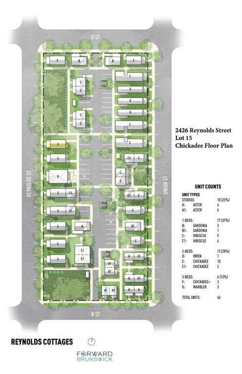 2 bedroom Single Family Residence at 2426 Reynolds Street, Reynolds Cottages, Brunswick — photo 2