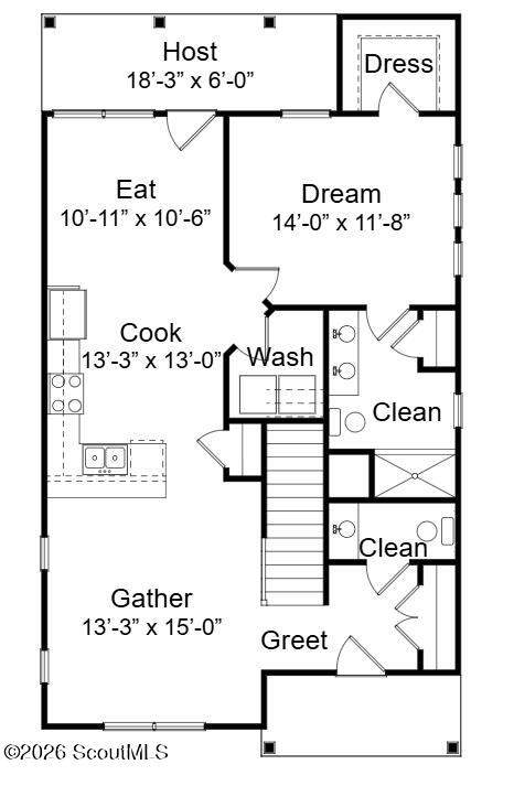 3 bedroom Single Family Residence at 106 Tate's Landing Trail, FlemingtonFarms, Brunswick — photo 3