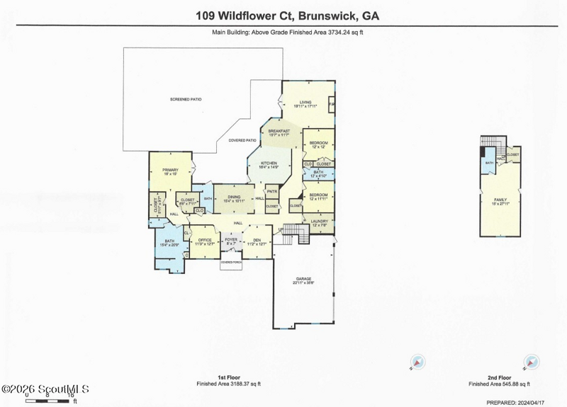 4 bedroom Single Family Residence at 109 Wildflower Court, Oak Grove Island, Brunswick — photo 2