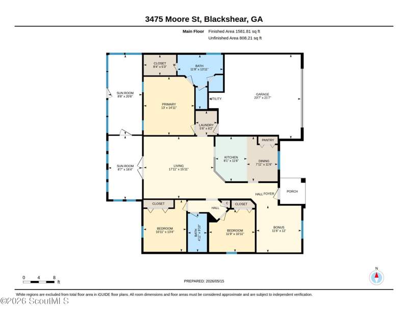 3 bedroom Single Family Residence at 3475 Moore Street, No Recorded Subdivision, Blackshear — photo 5