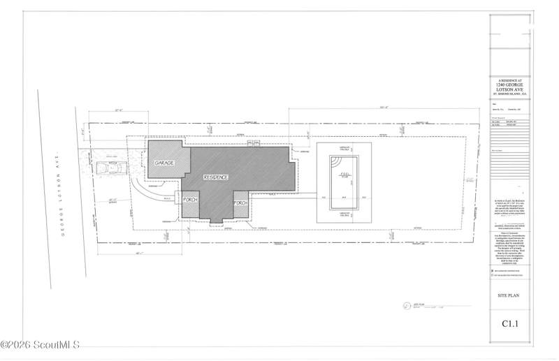 4 bedroom Single Family Residence at 1240 George Lotson Avenue, No Recorded Subdivision, St. Simons Island — photo 2