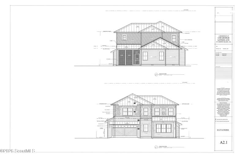 4 bedroom Single Family Residence at 1240 George Lotson Avenue, No Recorded Subdivision, St. Simons Island — photo 3