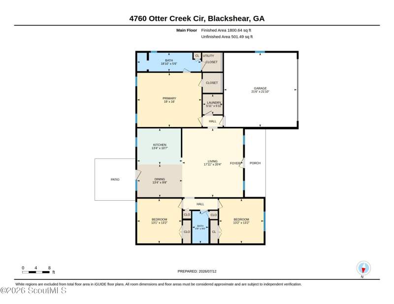 3 bedroom Single Family Residence at 4760 Otter Creek Circle, The Village at Otter Creek, Blackshear — photo 5