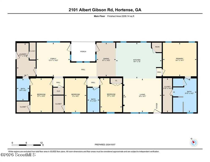 4 bedroom Mobile Home at 2101 Albert Gibson Road, Golden Isles Estates, Hortense — photo 2