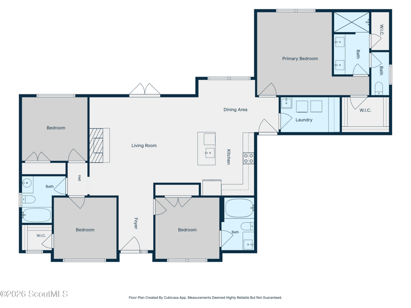 4 bedroom Single Family Residence at 1231 Village Green Drive, Cooper's Point, Townsend — photo 2