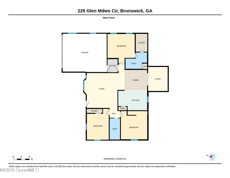 3 bedroom Single Family Residence at 229 Glen Meadows Circle, Glen Meadows, Brunswick — photo 2