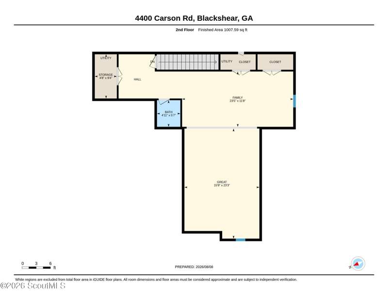 4 bedroom Single Family Residence at 4400 Carson Road, No Recorded Subdivision, Blackshear — photo 4