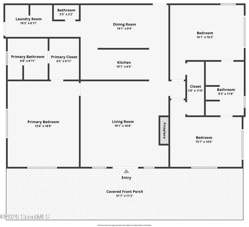 3 bedroom Single Family Residence at 993 Baker Hill Road, No Recorded Subdivision, Hortense — photo 2