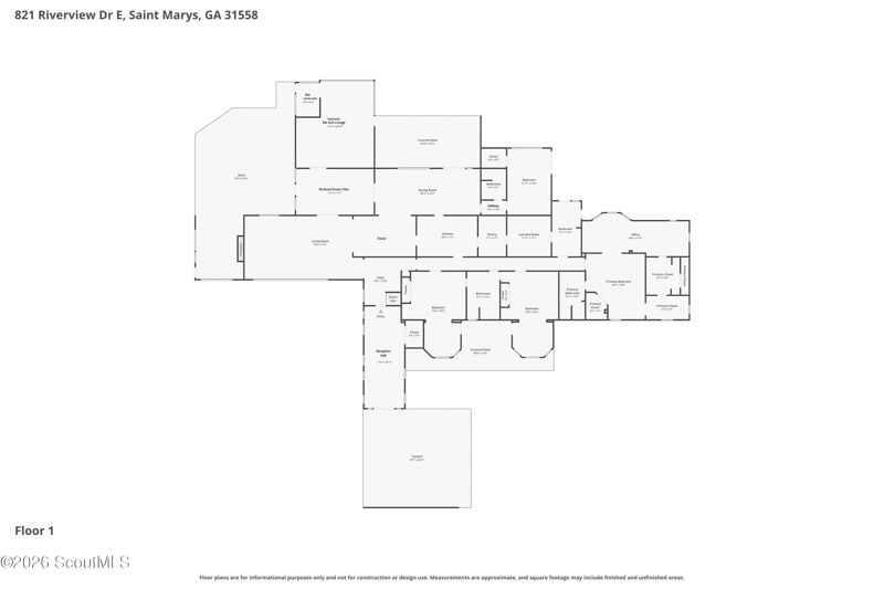 4 bedroom Single Family Residence at 820 S Julia Street, No Recorded Subdivision, St. Marys — photo 4