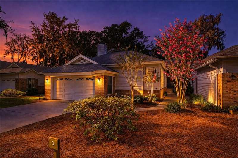 3 bedroom Single Family Residence at 3 Bay Tree Court, Bay Tree Cottages, St. Simons Island — photo 1