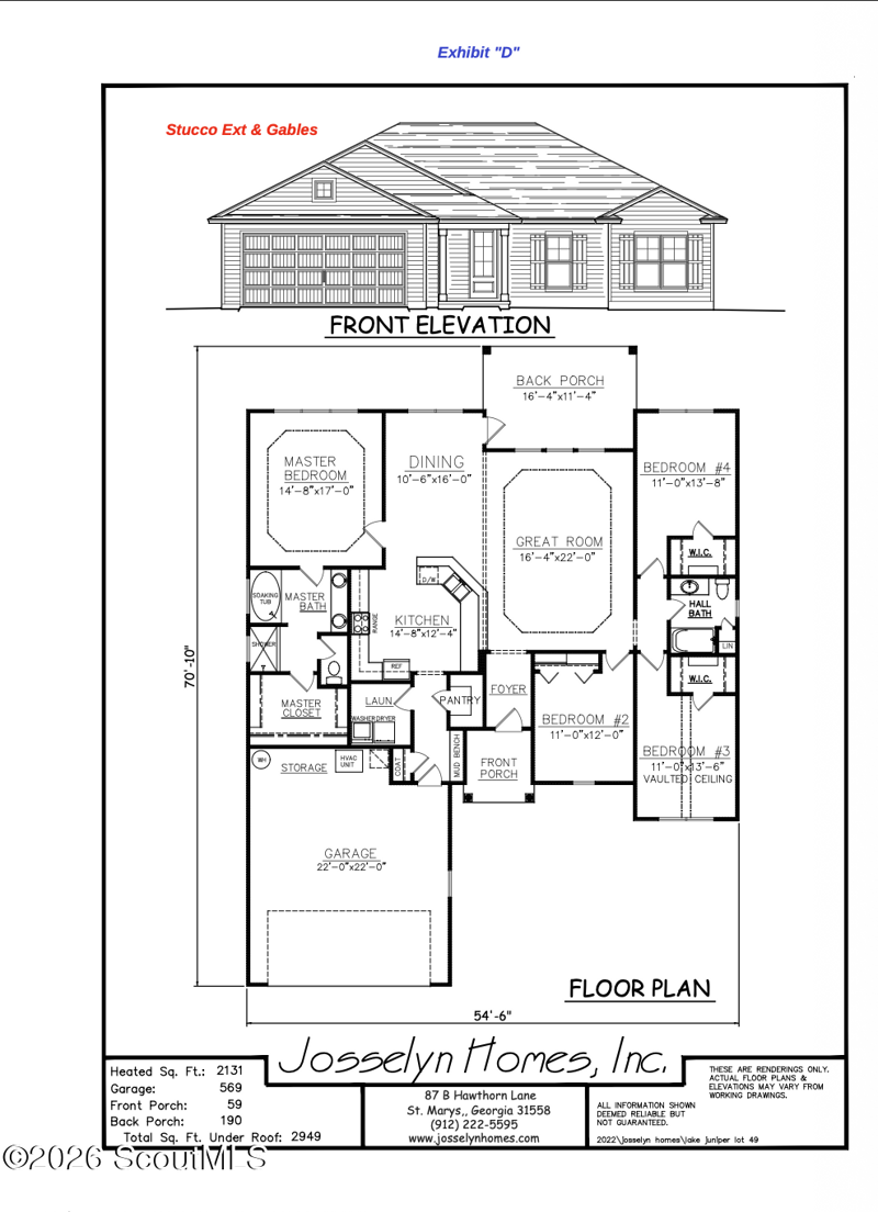4 bedroom Single Family Residence at 112 Vela Court, Lake Juniper, Kingsland — photo 2