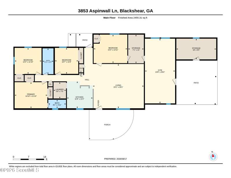 4 bedroom Single Family Residence at 3853 Aspinwall Lane, No Recorded Subdivision, Blackshear — photo 2
