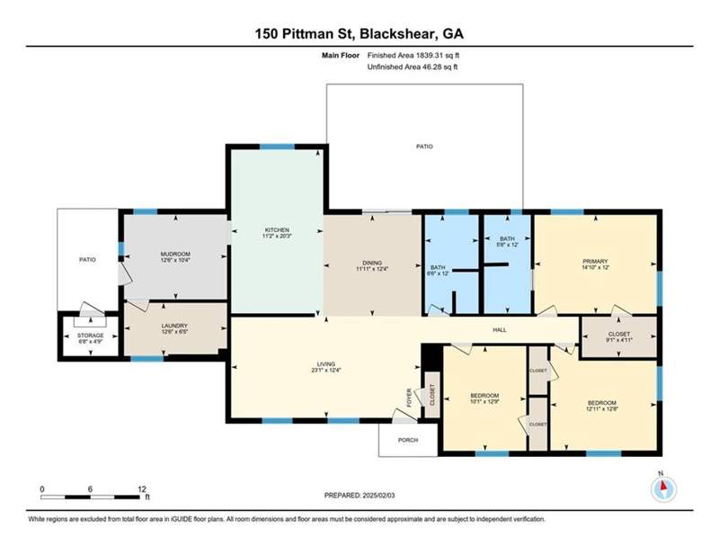 3 bedroom Single Family Residence at 150 Pittman Street, No Recorded Subdivision, Blackshear — photo 3