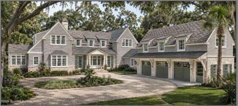 297 Pikes Bluff Drive, luxury home for sale in St. Simons Island