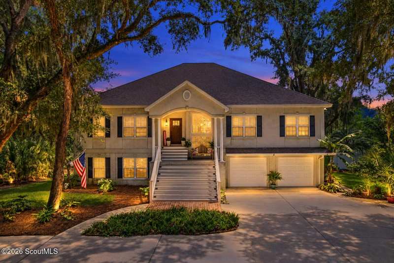4 bedroom Single Family Residence at 412 Mimosa Drive, West Point Lake, St. Simons Island — photo 1