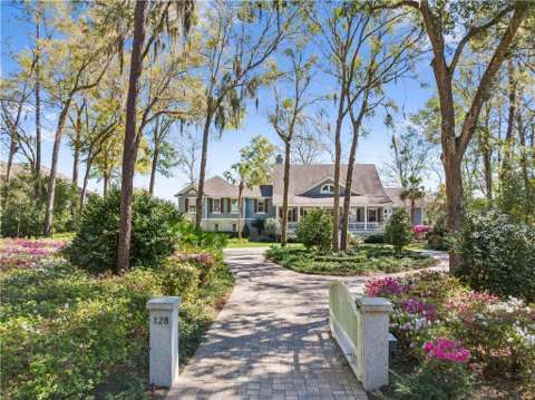 128 Hampton Point Drive, luxury home for sale in St. Simons Island