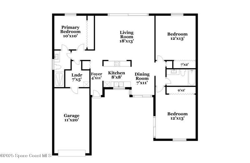 3 bedroom Single Family Residence at 2197 Paoli Drive, Port Malabar Country Club Unit 6, Palm Bay — photo 3