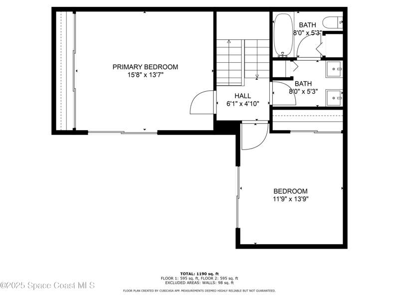 2 bedroom Townhouse at 3414 Vista Oaks Circle, Part of SE 1/4 of NE 1/4 As Des, Palm Bay — photo 5