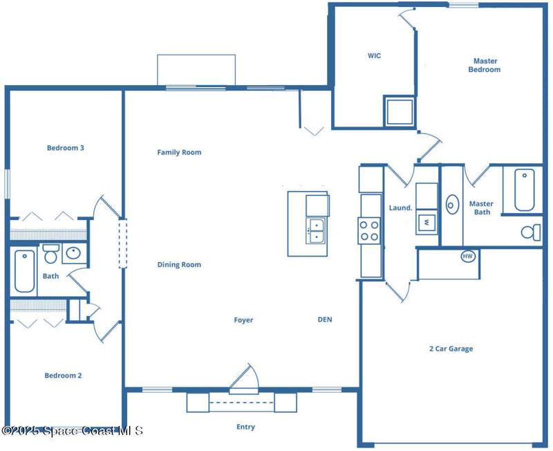 3 bedroom Single Family Residence at 2424 Abaco Avenue, Port Malabar Unit 49, Palm Bay — photo 2