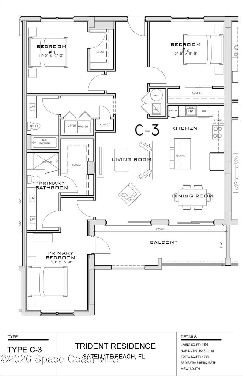 3 bedroom Condominium at 1230 Highway A1a #413, Satellite Beach, Satellite Beach — photo 3