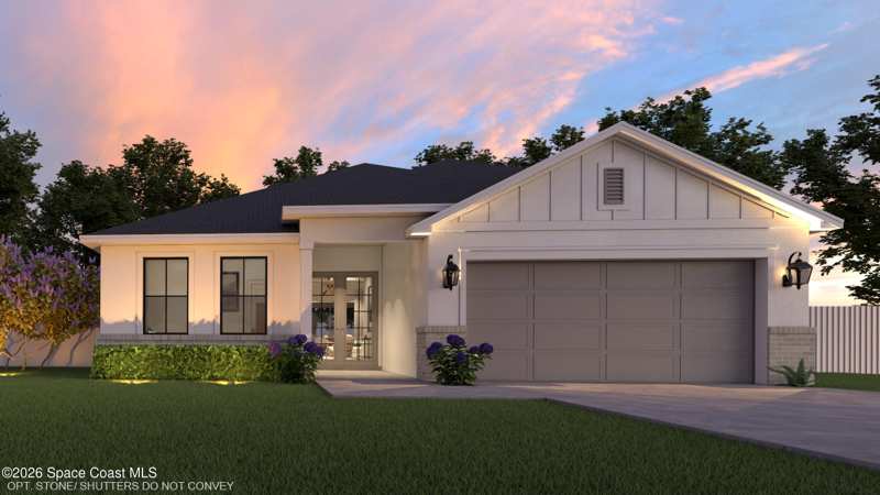 4 bedroom Single Family Residence at 1850 Viburnum Road, Palm Bay Homes Subd, Palm Bay — photo 1