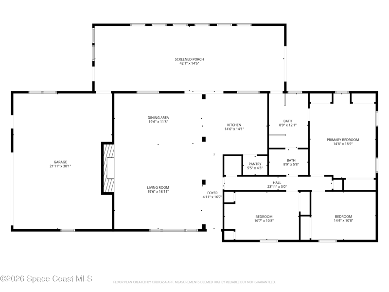 3 bedroom Single Family Residence at 620 W Pine Road, Melbourne Village 3rd Sec, Melbourne — photo 3