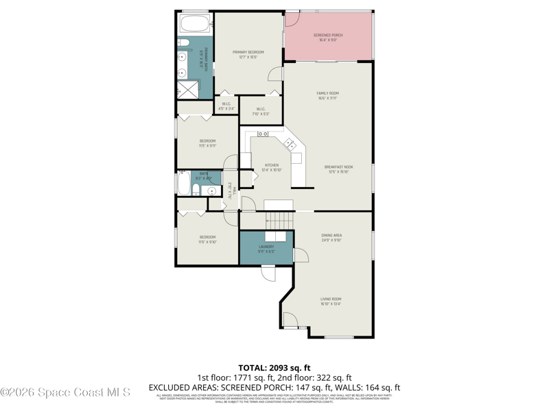 4 bedroom Single Family Residence at 3403 Cloudberry Place, Deer Lakes Phase 2, Melbourne — photo 2