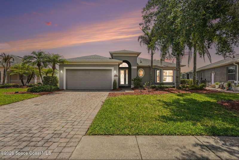 3 bedroom Single Family Residence at 348 Gardendale Circle, Monterey Cove at Bayside Lakes, Palm Bay — photo 1