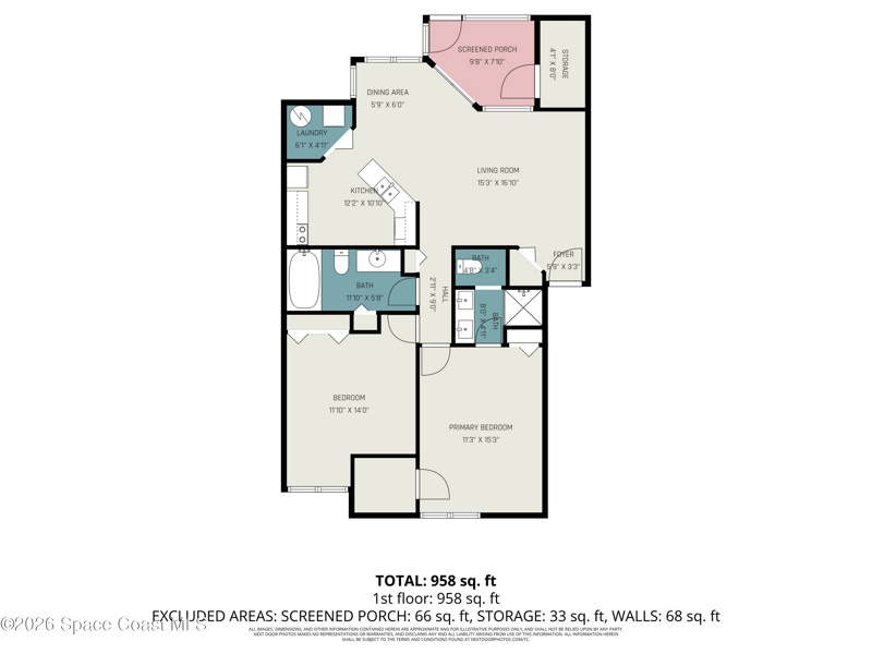 2 bedroom Condominium at 7400 N Highway 1 #105, Sunrise Landing III Condo, Cocoa — photo 3