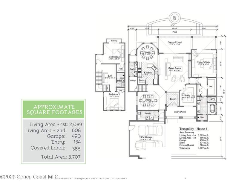 4 bedroom Single Family Residence at 5912 Constellation Drive, Tranquility Phase 1 Planned Development, Titusville — photo 2