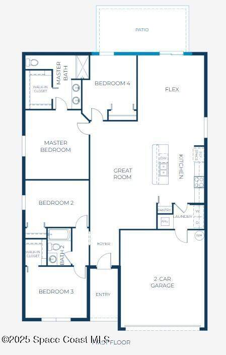 4 bedroom Single Family Residence at 527 Lamkin Street, Port Malabar Unit 30, Palm Bay — photo 3