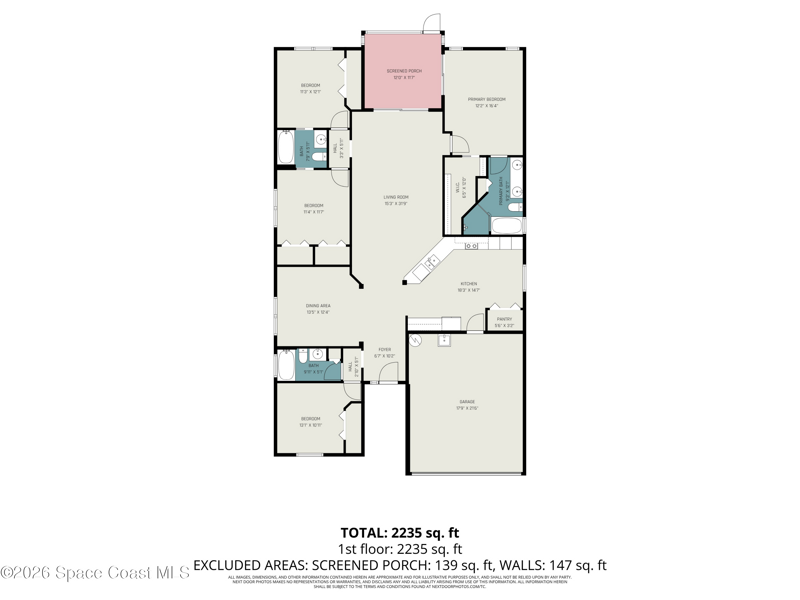 4 bedroom Single Family Residence at 3392 Siderwheel Drive, Capron Trace - Phase 2, Rockledge — photo 2