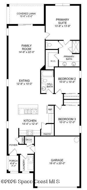 3 bedroom Single Family Residence at 866 Castleford Avenue, Reserve at Country Club Lakes Estates, Palm Bay — photo 4
