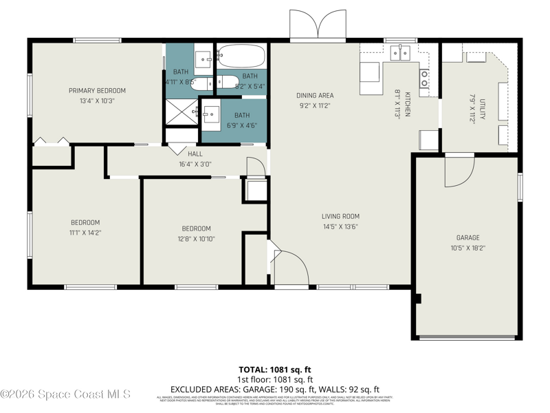 3 bedroom Single Family Residence at 620 Cherokee Avenue, Cresthaven Homes Sec 2, Melbourne — photo 2