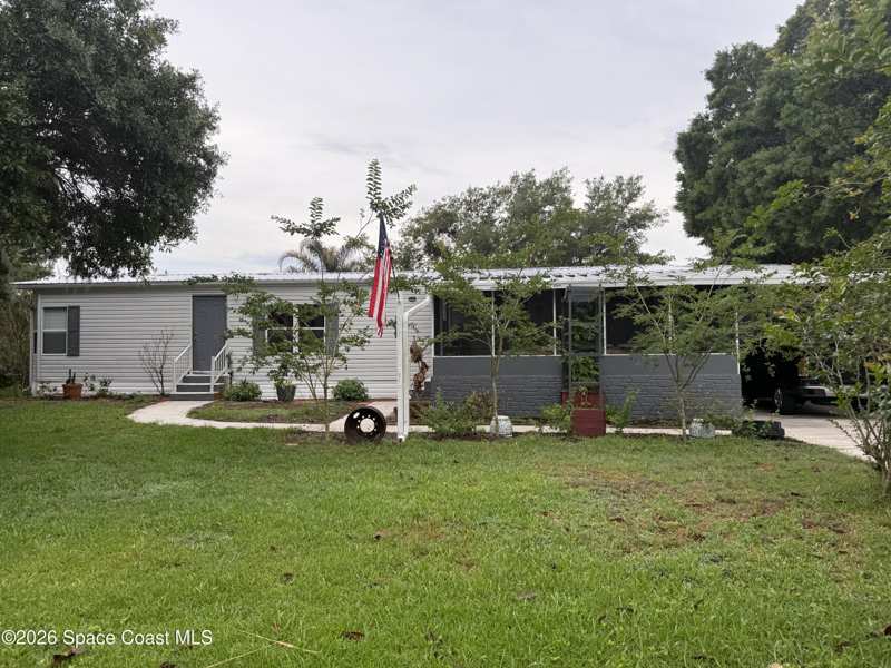 3 bedroom Manufactured Home at 3400 Tracy Court, Tropical Villas Unit 2, Mims — photo 1