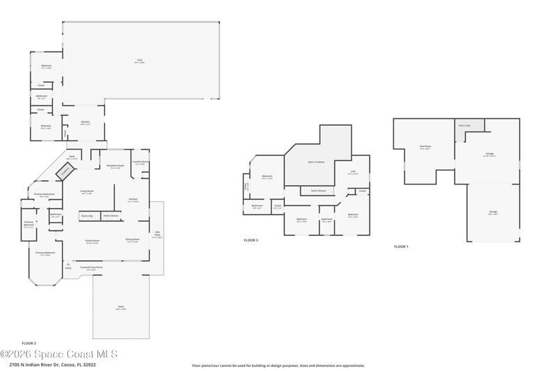 6 bedroom Single Family Residence at 2705 N Indian River Drive, Carlton Terrace Amended Plat of, Cocoa — photo 2