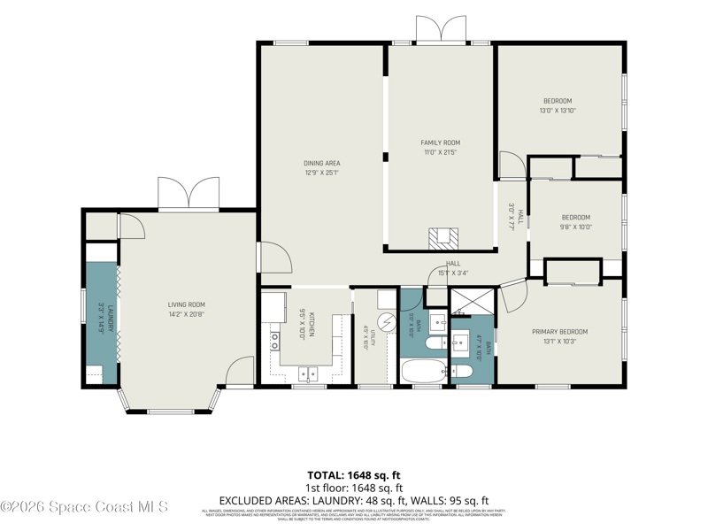 3 bedroom Single Family Residence at 2007 Tyler Avenue, Bowe Gardens Sec B, Melbourne — photo 2