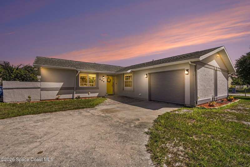 3 bedroom Single Family Residence at 496 NE Ralwood Lane #55, Port Malabar Unit 55, Palm Bay — photo 1