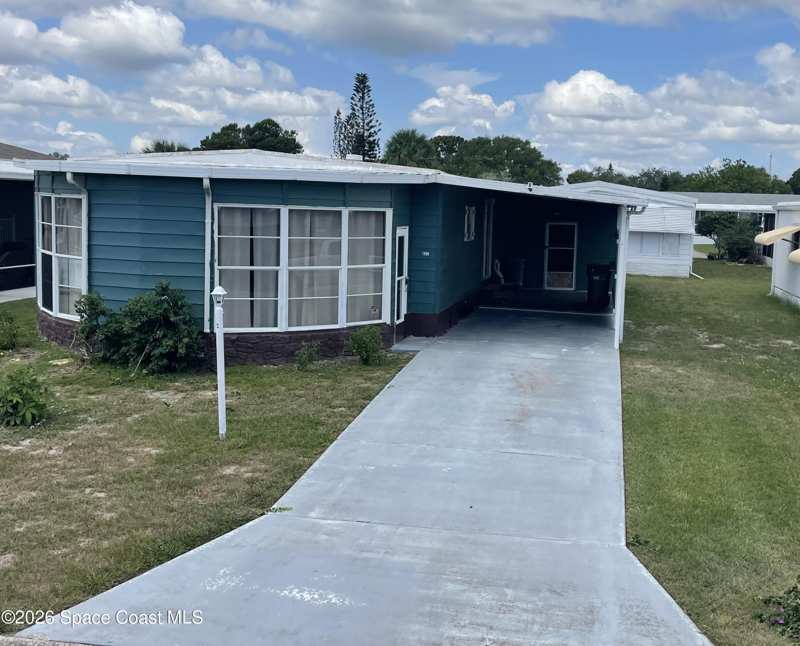 2 bedroom Manufactured Home at 621 Oleander Circle, Barefoot Bay Unit 2 Part 10, Barefoot Bay — photo 1