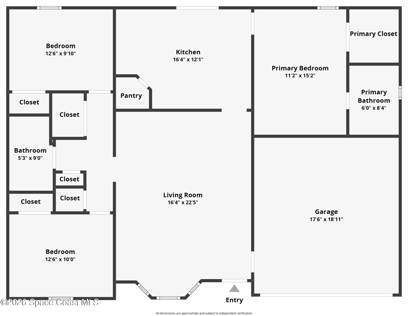 3 bedroom Single Family Residence at 3291 Forghun Avenue, Port Malabar Unit 25, Palm Bay — photo 2