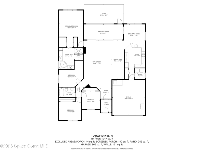 4 bedroom Single Family Residence at 570 Gardendale Circle, Monterey Cove at Bayside Lakes, Palm Bay — photo 2
