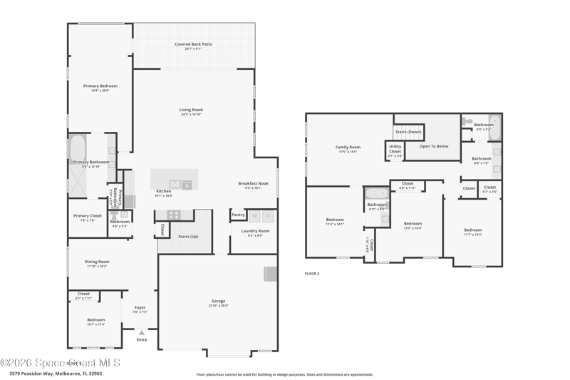 5 bedroom Single Family Residence at 3579 Poseidon Way, Oceanside Village Phase Three B, Melbourne — photo 2