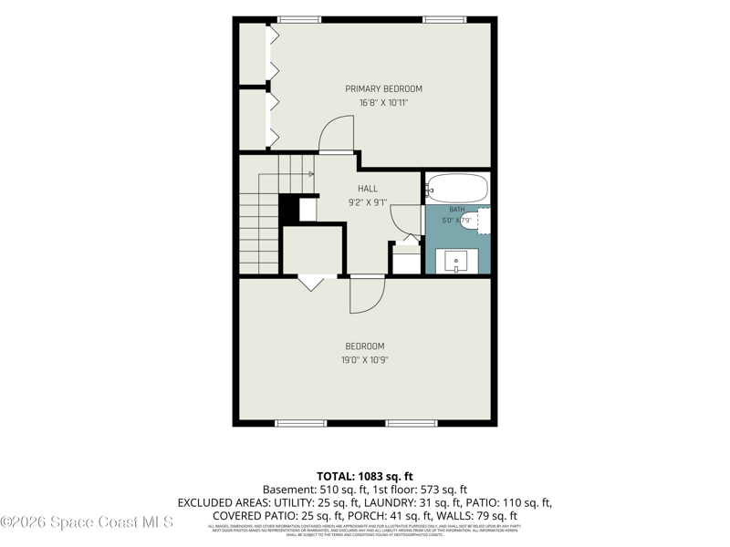 2 bedroom Townhouse at 214 Chandler Street, Cape Canaveral Beach Gdns Unit 2, Cape Canaveral — photo 4