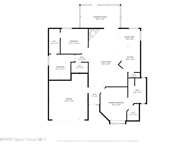 3 bedroom Single Family Residence at 648 Munich Street, Port Malabar Unit 48, Palm Bay — photo 2