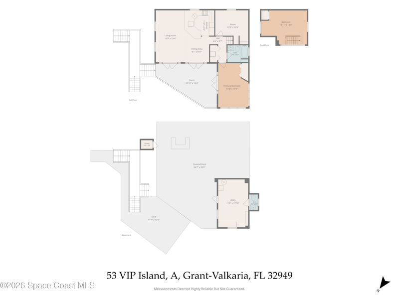 3 bedroom Single Family Residence at 53 Vip Island #A, V I P Vacation Island Playground Sec 1, Grant-Valkaria — photo 2
